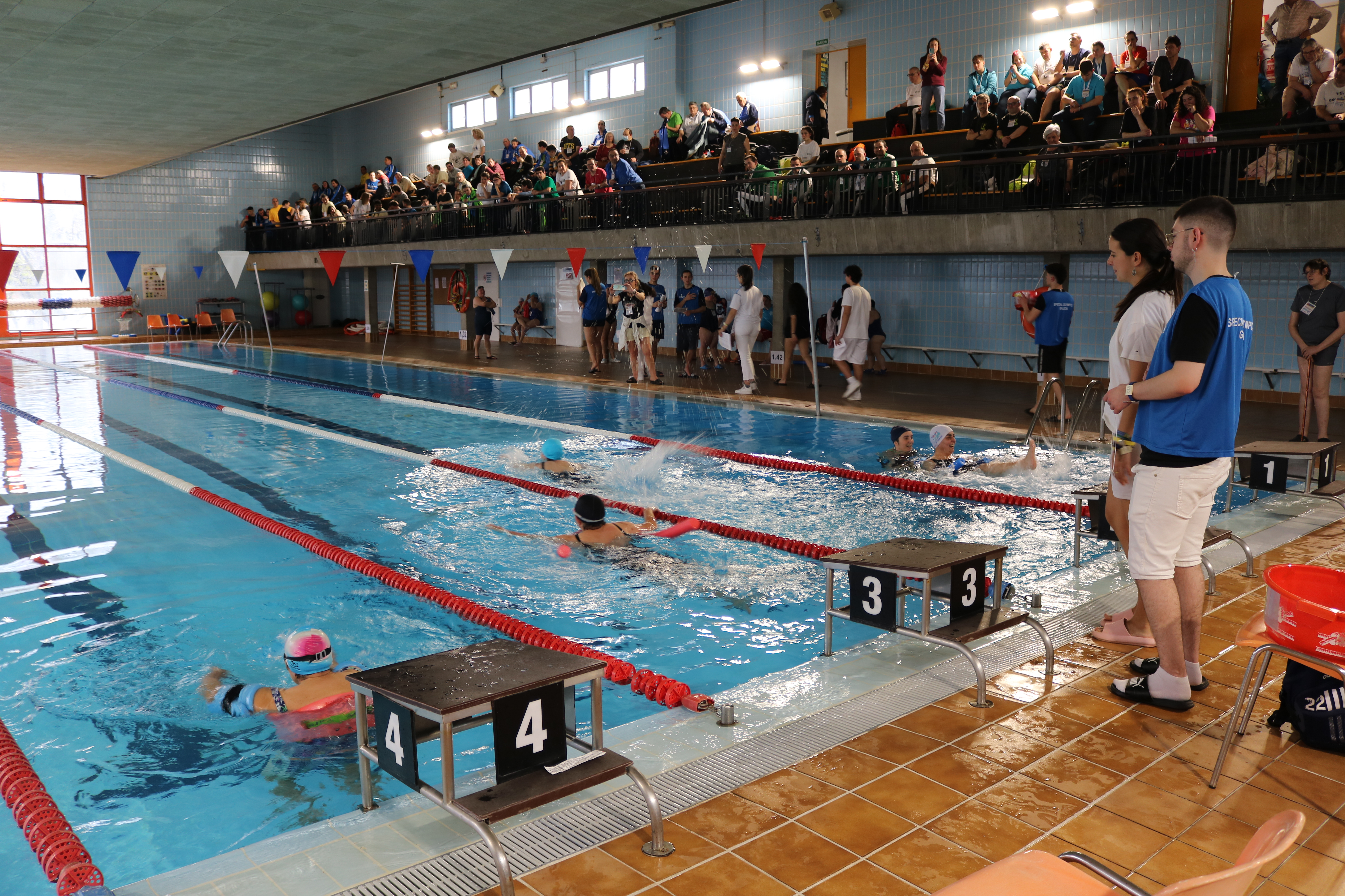 Santiago de Compostela fue sede de los 26º Juegos Autonómicos de Natación de Special Olympics Galicia