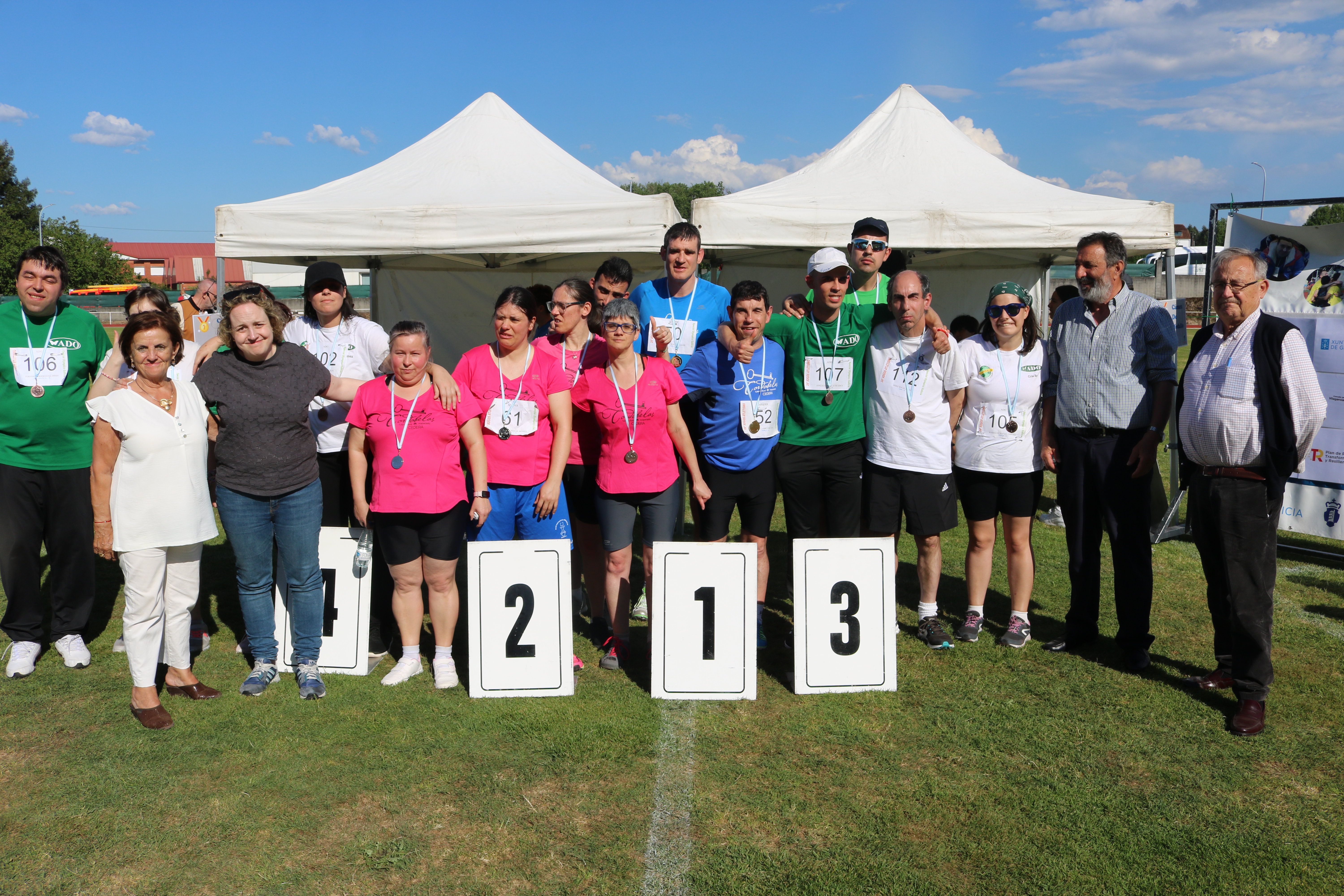 Deporte y convivencia se dieron la mano en los Juegos Autonómicos celebrados en Vilagarcía